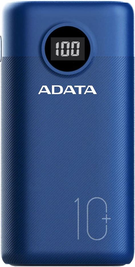 ADATA Powerbank Batería Portátil P10000QCD de Carga Rápida de 10000