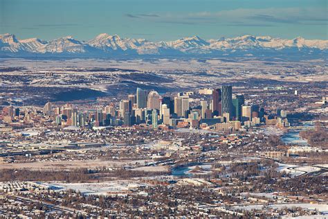 Calgary Skyline #1 by Dan prat