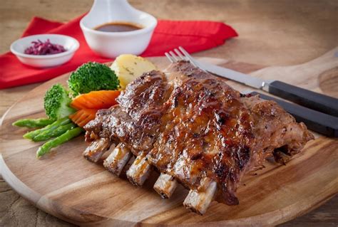 Premium Photo | Pork Ribs Grill