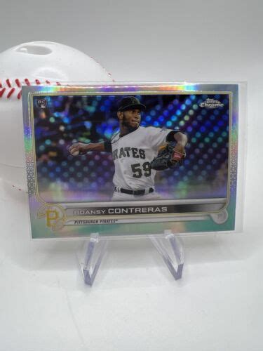 2022 Topps Chrome Roansy Contreras Silver Refractor Rookie Card EBay