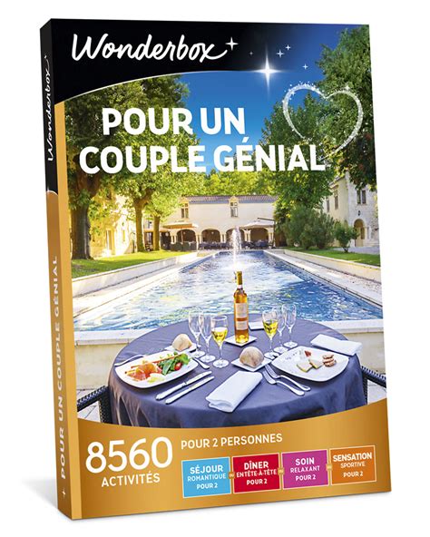 Coffret Cadeau Pour Un Couple G Nial Wonderbox