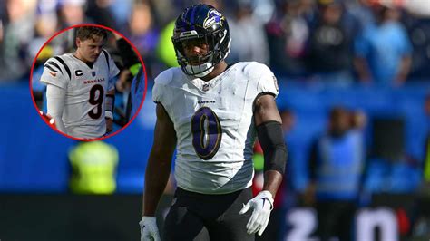 Ravens LB Roquan Smith's wild response to Joe Burrow's injury caused by ...