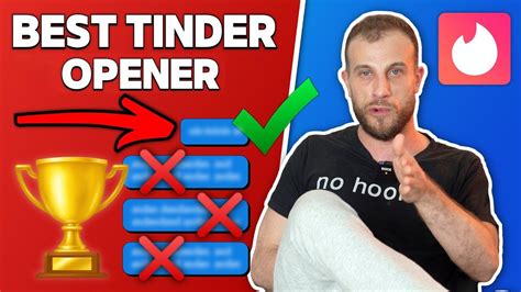 Best Tinder Openers In 2024 Updated Experiment Results Youtube