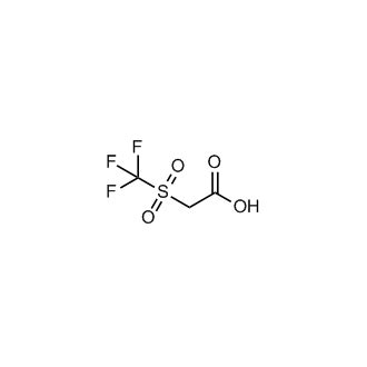 1067 00 1 2 Trifluoromethyl Sulfonyl Acetic Acid ChemScene Llc