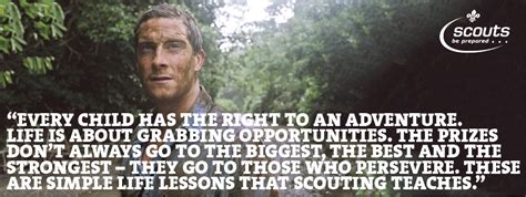 Bear Grylls Uk Chief Scout 1st Borough Green Scout Group