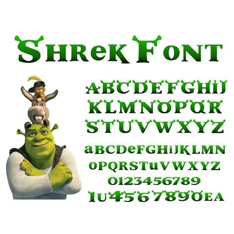 Shrek Font - FreeDaFonts