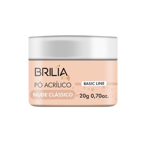 Comprar Brilia Pó Acrílico Nude Clássico 20g a partir de R 37 90
