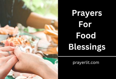 35 Effective Prayers For Food Blessings (2025) - PrayerLit