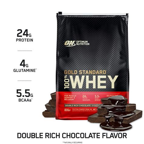 Optimum Nutrition On Gold Standard 100 Whey Protein Primary Source Isolate Double Rich