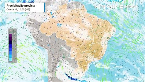 Nas próximas horas uma frente fria avança e muda o tempo na Região Sul