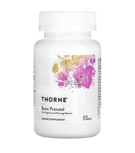 Thorne Prenatal, Health & Nutrition, Health Supplements, Vitamins ...
