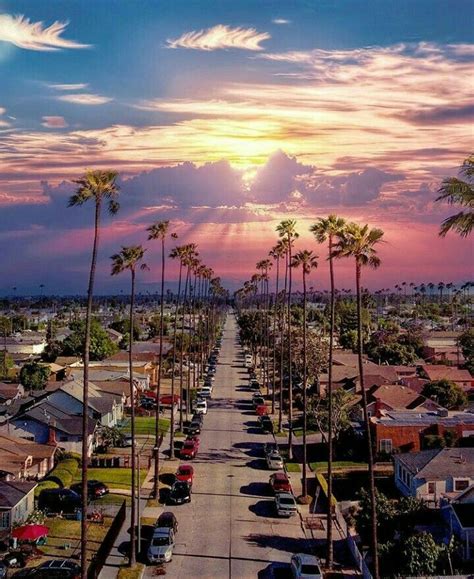 Los Angeles, California | Paesaggi, Fotografia di paesaggio urbano ...