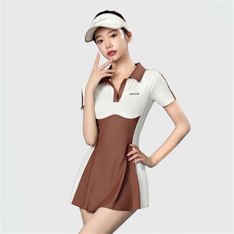 Generic Swimsuit Women S Conservative Hot Spring One Piece Swimsuit New Summer Professional