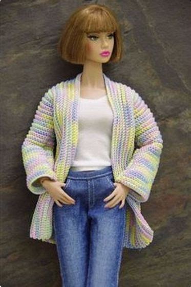 Cardigan Pour Barbie Le Monde Selon RAY ZAB In 2024 Crochet Barbie