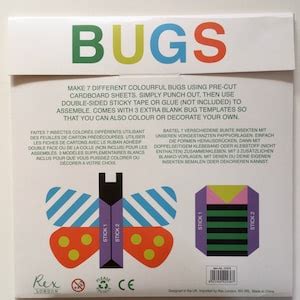 Make Your Own Cardboard Bugs. Kids Crafts. Craft Kit. Paper - Etsy UK