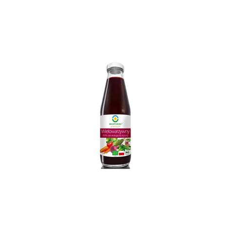 Sok wielowarzywny kiszony 500 ml BIO Bio Food cena 8 95zł Sklep AleEko pl