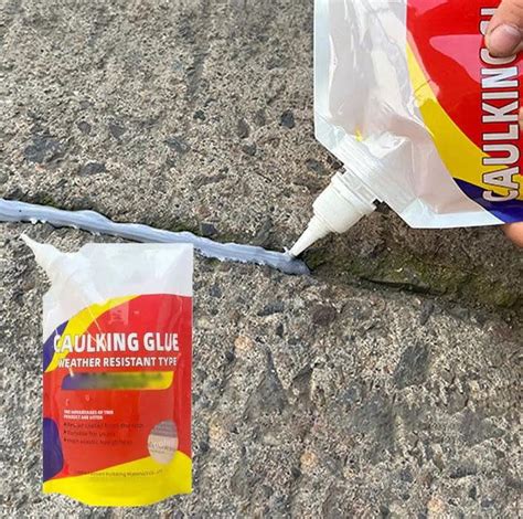 Concrete Crack Waterproof Repair Sealant Caulking Glue Weather