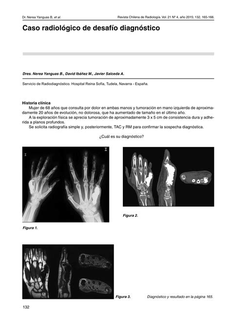 Pdf Caso Radiol Gico De Desaf O Diagn Stico