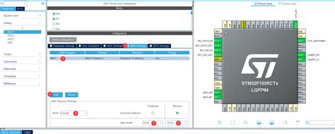 Cubemx配置stm32 Adc Dma读取两个通道的电压值 Hal库 Adc两个通道读书hal Csdn博客