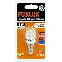 Foxlux Lâmpada LED para Geladeira 3W 127V E14 Amazon br