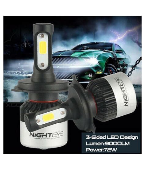 Trigcars Tata Safari Dicor LED Headlights Nighteye Light Set Of 2 Buy