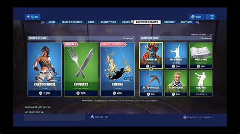 Boutique Fortnite Du 15 Juin Youtube