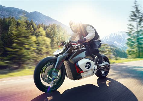 BMW Motorrad Vision DC Roadster concept charts path for electric ...