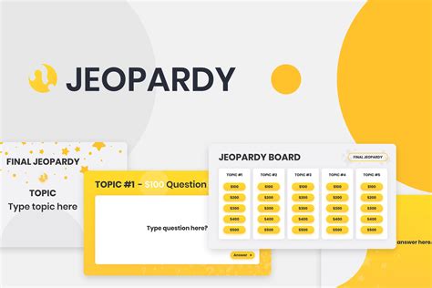 Jeopardy Google Slides | Presentation Templates ~ Creative Market