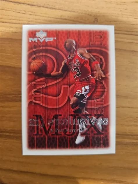 Michael Jordan Ud Mvp Mj Exclusives Upper Deck Chicago Bulls