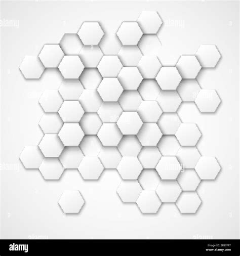 Abstract hexagonal vector background. Hexagon shape, geometric hexagonal pattern, texture ...