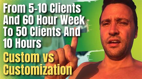 From 5 10 Clients And 60 Hour Week To 50 Clients And 10 Hours Custom