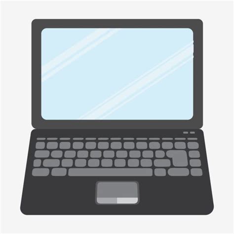 Black Man Laptop Vector Design Images, Black Laptop, Laptop Clipart ...