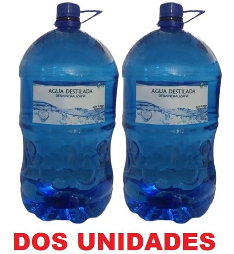 Agua Destilada Desmineralizada Para Consumo Y Medicinal Cuotas Sin