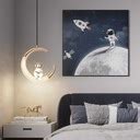 Lampa Wisz Ca Yrandol Sufitowa Astronauta Loft Sypialnia Z Oty