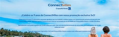 ConnectMiles da Copa oferece o triplo de milhas em reservas de hotéis