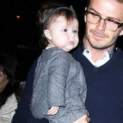 David Beckham Sure Harper Will Enjoy Soccer | Celeb Baby Laundry