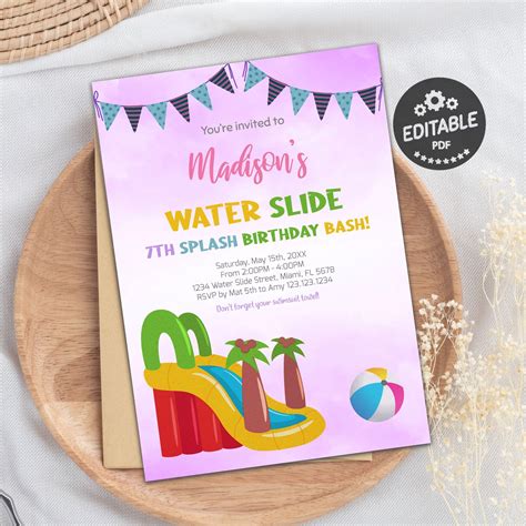 Fairy Birthday Party Birthday Bash Invitation Paper Birthday