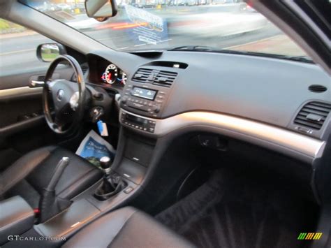 2004 Acura TSX Sedan Ebony Dashboard Photo #56708216 | GTCarLot.com