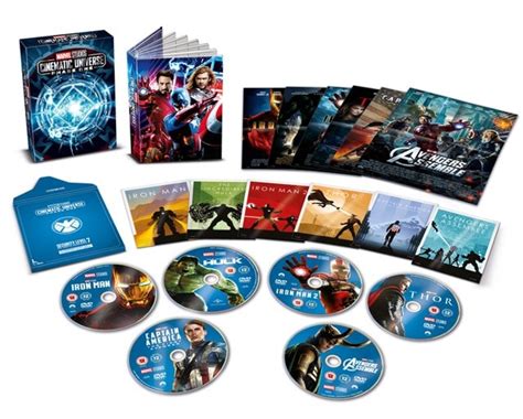 Marvel Studios Cinematic Universe Phase One DVD Box Set Free