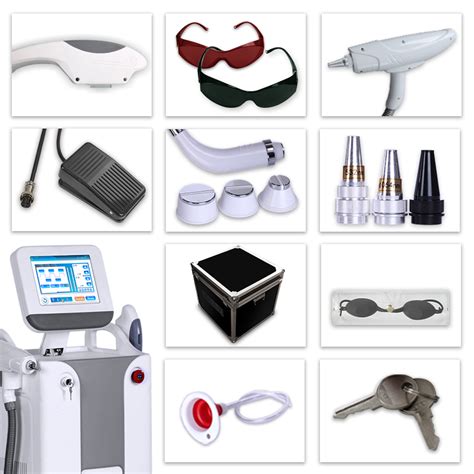 China 4 In 1 E Light IPL RF OPT Nd Yag Laser Multifunction Laser