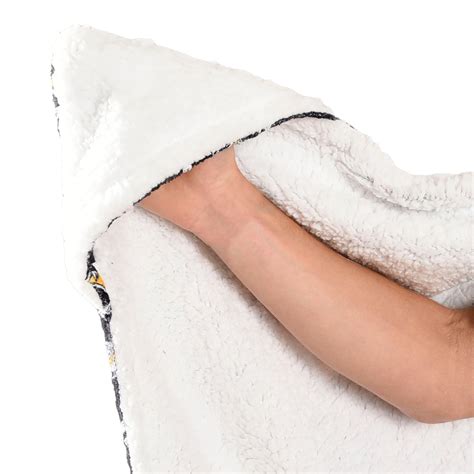 Nhl Pittsburgh Penguins Hooded Wearable Throw Blanket 50 X 70