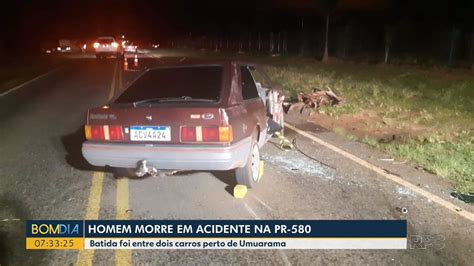 Batida Entre Dois Carros Mata Um Homem E Deixa Outro Ferido Na Pr