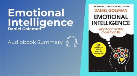 Book Summary Emotional Intelligence Daniel Goleman 47 Off