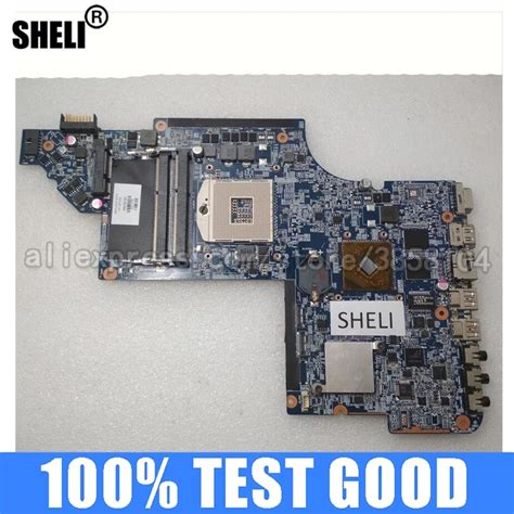 SHELI For HP DV6 6000 DV6 Motherboard With HD6470M S989 659150 001