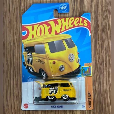 Hot Wheels Toys Hot Wheels Kool Kombi Moon Eyes Mooneyes Vw Volkswagen Van Bus Th