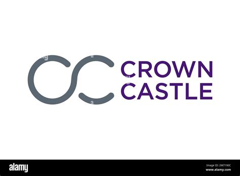 Crown Castle Logo White Background Stock Photo Alamy