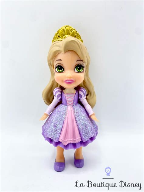 Figurine Mini Poup E Princesse Raiponce Disney Jakks Pacific Robe