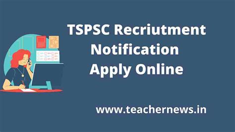 Tspsc Recruitment Notification Out Total Vacancies Apply