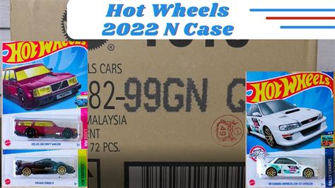 2022 Hot Wheels N Case Unboxing Youtube