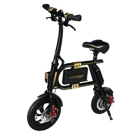 Swagtron Swagcycle E Bike Folding Electric Bicycle With 15 Mile Range